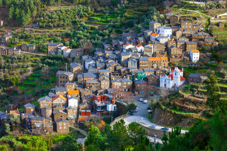 Piodao - picturesque village in mountains. Portugalの写真素材