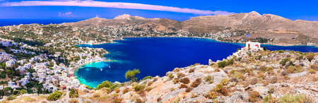  Greece sea scenery - beautiful island Leros in Dodecaneseの写真素材