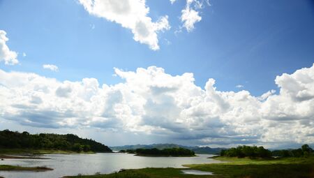 The river at Kaeng Krachan national park, Phetchaburi, Thailand.の写真素材