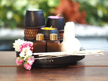 Spa massage and treatment , Thailand, select and soft focusの写真素材