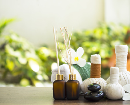 Spa treatment and massage, Thailand, soft and select focusの写真素材