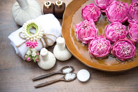 Spa treatment and massage, Thailand, soft and select focusの写真素材