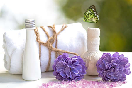 Spa treatment and massage, Thailand, soft and select focusの写真素材