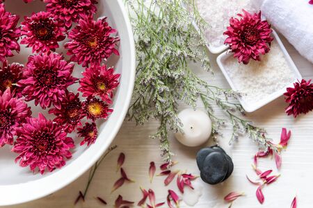 Spa beauty massage health wellness background.Â  Spa Thai therapy treatment aromatherapy for body...