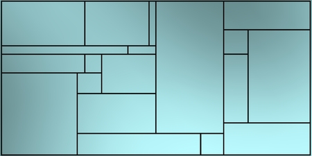 blue composition over blue bright backgroundの写真素材