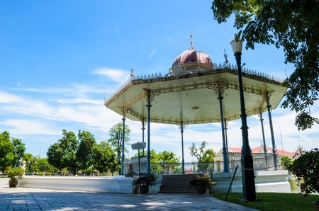 Old airy pavilionの写真素材