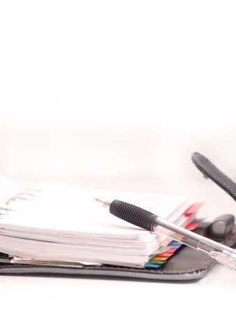 Business objects - Image of a Diary with copy spaceの写真素材