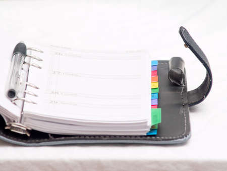 Office Supplies - Diary with copyspaceの写真素材