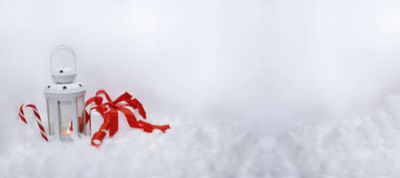 Christmas tree with presents isolated on white backgroundの写真素材