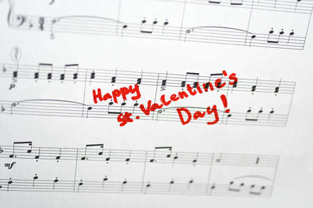 Happy st. Valentines day.の写真素材