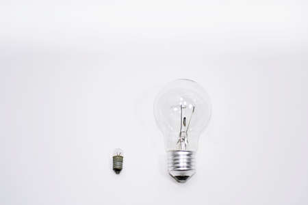 Abstract idea of comparing something.の写真素材