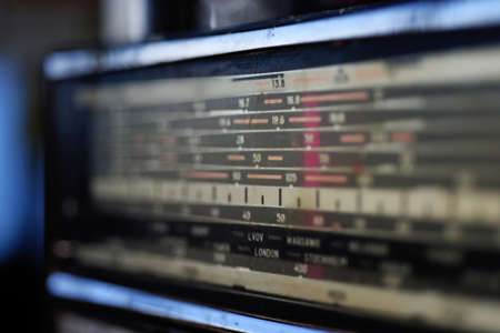 Photo of retro radio.の写真素材