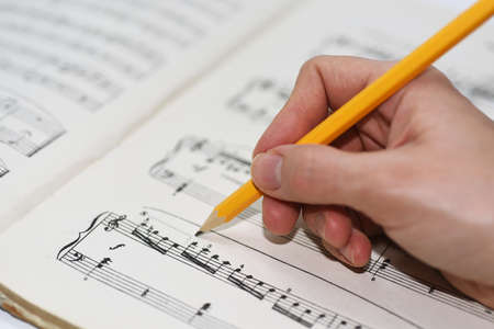 Abstract view of music.