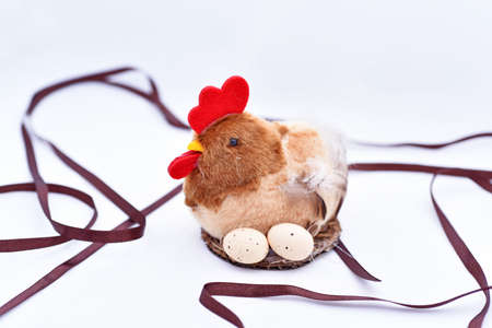 Happy Easter. Abstract composition for Easter celebration.の写真素材