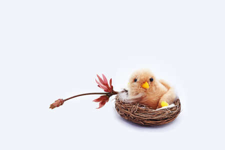 Happy Easter. Abstract composition for Easter celebration.の写真素材