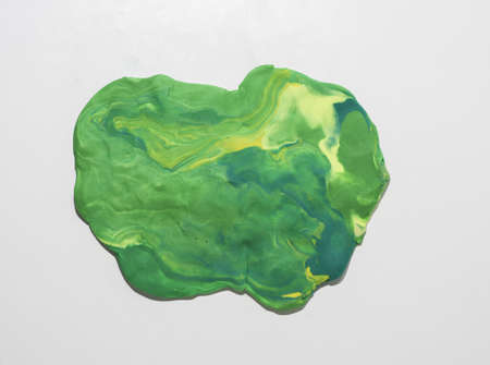 Abstract background with fingerprints made from Play Clay.