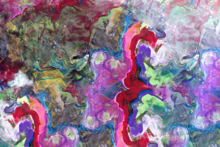 Abstract background with fingerprints made from Play Clay.