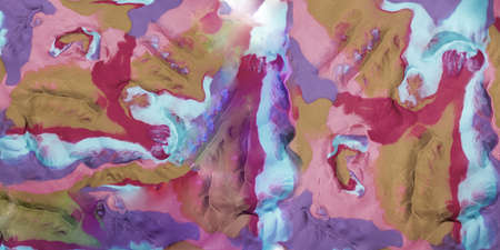 High quality 3D background. Abstract background with fingerprints made from Play Clay. Mosaic colored background.の写真素材