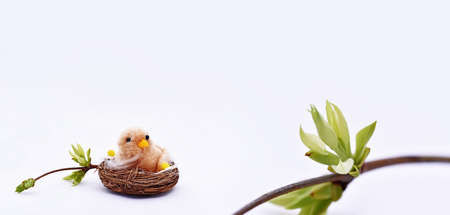 Happy Easter. Abstract composition for Easter celebration.