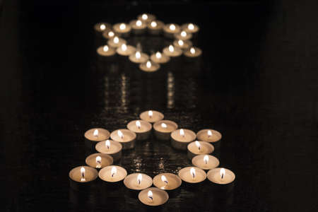 Yom HaShoah day abstract photo.