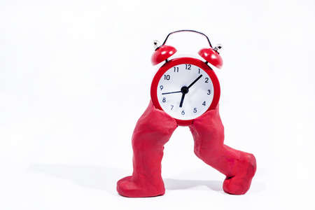 Daylight Saving Time. Wall Clock going to winter time. Autumn abstraction. Fall back time.