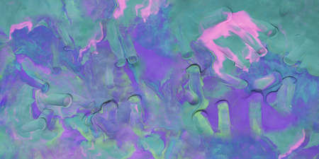 High quality 3d background. Abstract background with fingerprints made from Play Clay. Mosaic...