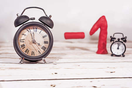 Daylight Saving Time. Wall Clock going to winter time. Autumn abstraction. Fall back time.