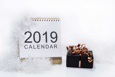 Christmas decoration on whiteの写真素材