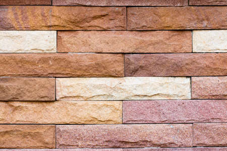 Background of brick wall textureの写真素材