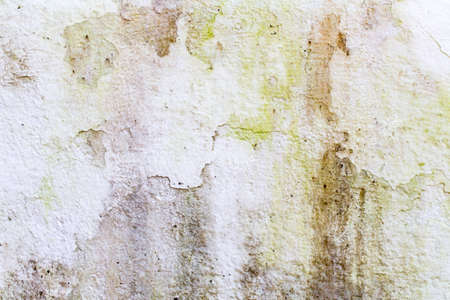 Old painted wall damage surfaceの写真素材