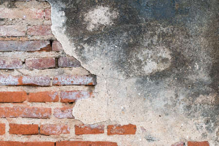Background of brick wall textureの写真素材