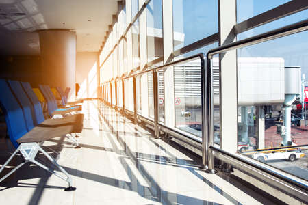 waiting in the airportのeditorial素材