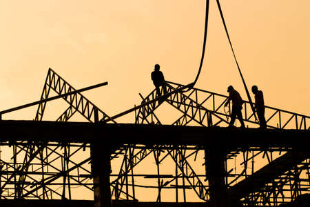 construction siteの写真素材