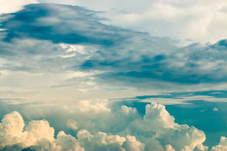 Beautiful sunset sky. Sky Background.の写真素材