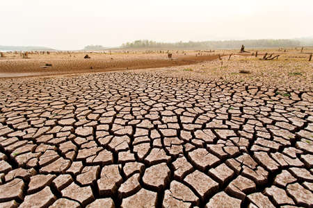 Cracked dry land without water.Abstract background.