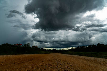 thunder storm sky Rain clouds