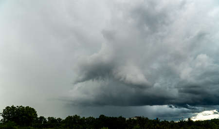 thunder storm sky Rain clouds