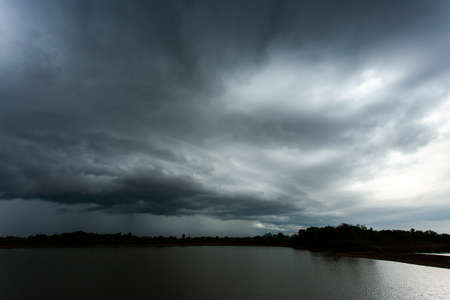 thunder storm sky Rain clouds