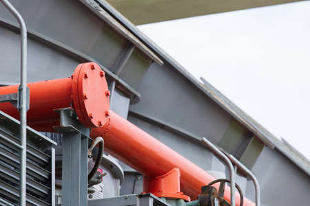 Valves at gas plant