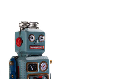 Vintage tin toy robot