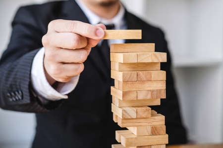 Alternative risk concept, plan and strategy in business, Risk To Make Business Growth Concept With...