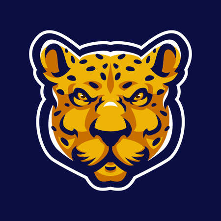 Leopard mascotのイラスト素材