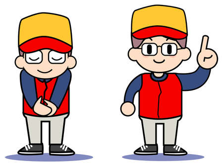 Service station - Employeeの写真素材