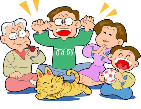 lively Familyの写真素材