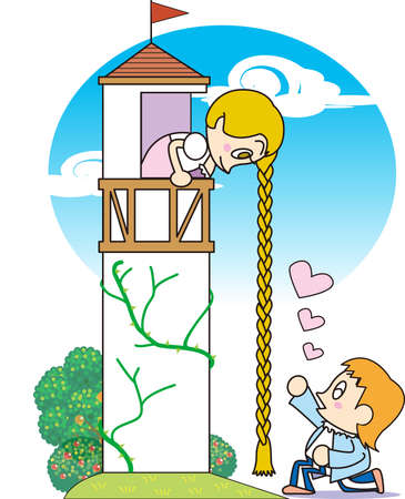 Rapunzelのイラスト素材