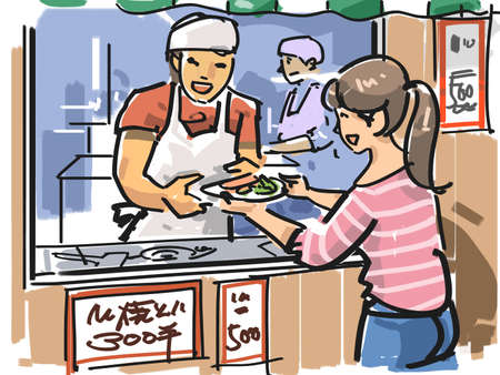 B-grade gourmetの写真素材