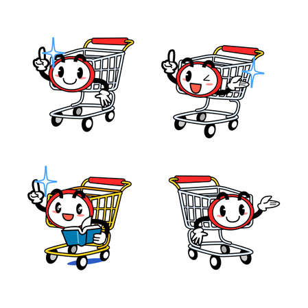 Anthropomorphic cartのイラスト素材
