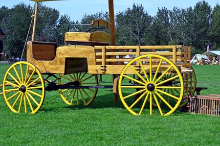 Buckboard Wagonの写真素材