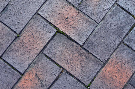 Background of floor with paving stones