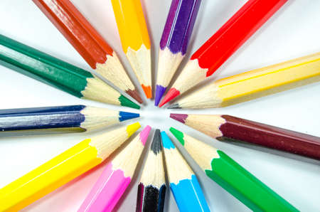colored pencils